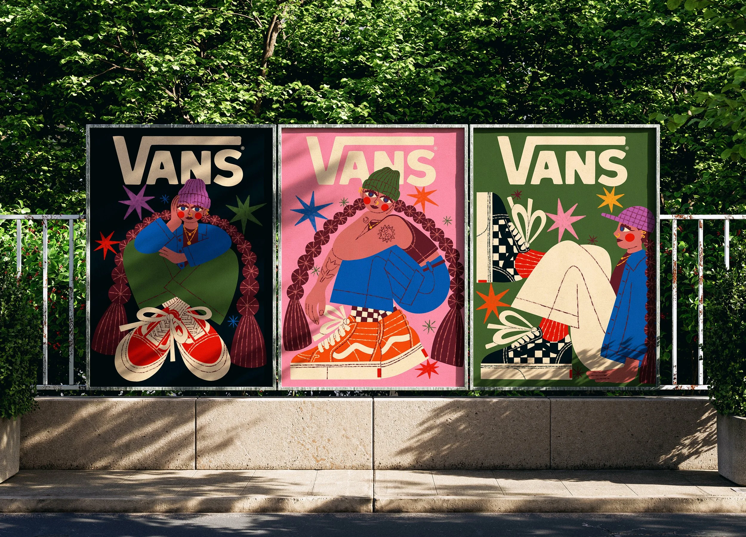 VANS - Poster Illustrations — studio dorothea